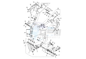 YZF R1 1000 drawing EXHAUST SYSTEM