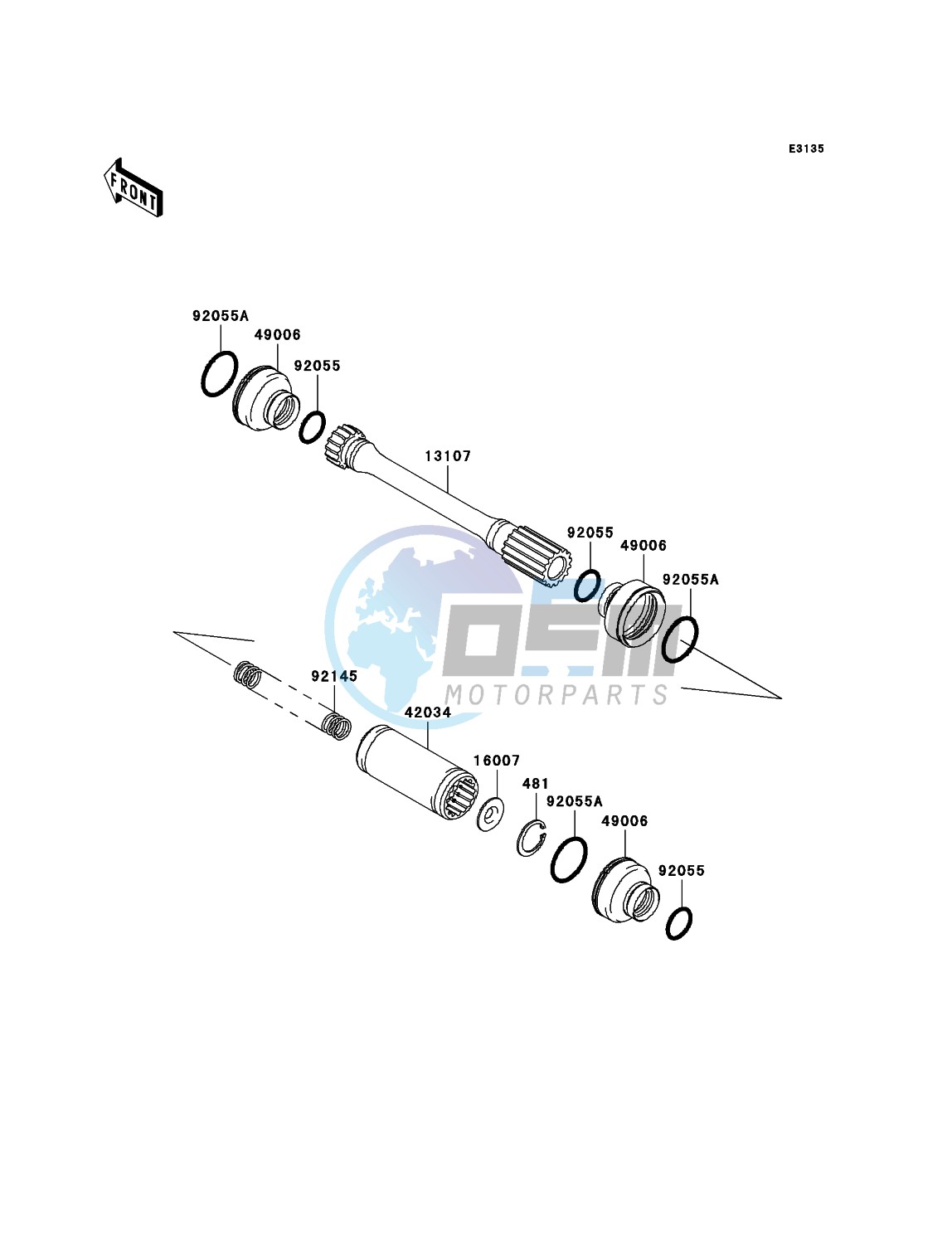 Drive Shaft-Propeller