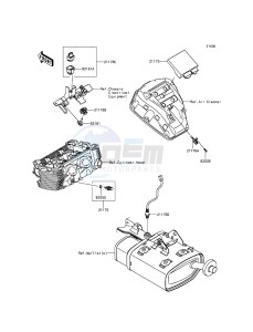 VULCAN_S EN650AFF XX (EU ME A(FRICA) drawing Fuel Injection