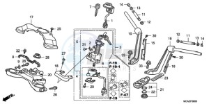 GL18009 Korea - (KO / AB) drawing HANDLE PIPE/TOP BRIDGE