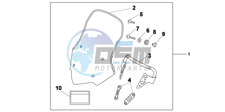 KIT WINDSCREEN