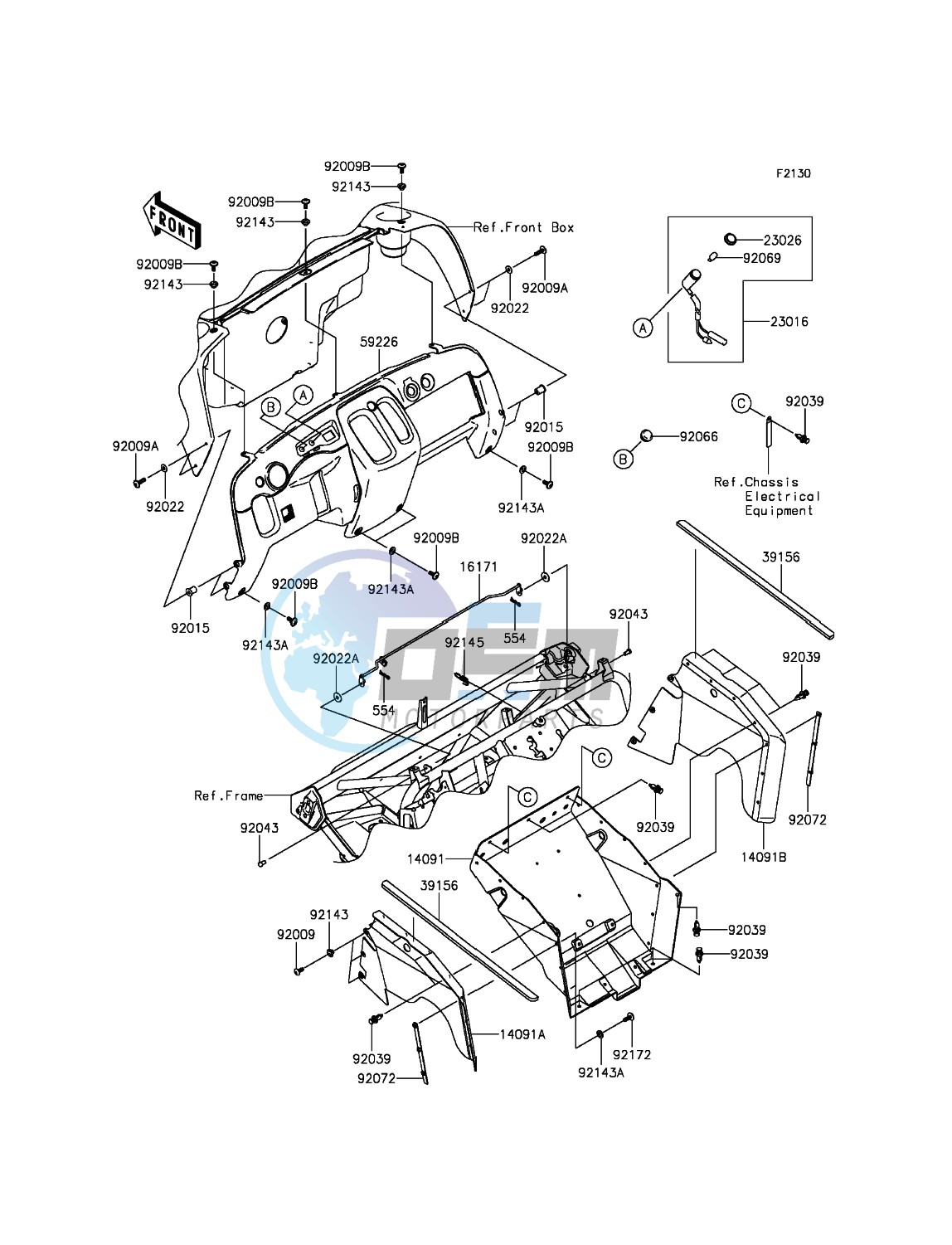 Frame Fittings(Front)