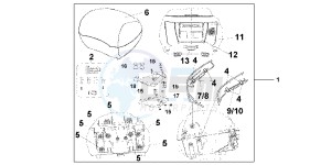 VFR1200FDB drawing 31L TOP BOX PROMINENCE RED