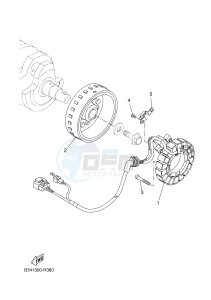 MTM690-U MTM-690-U XSR700 (B348 B348 B348) drawing GENERATOR