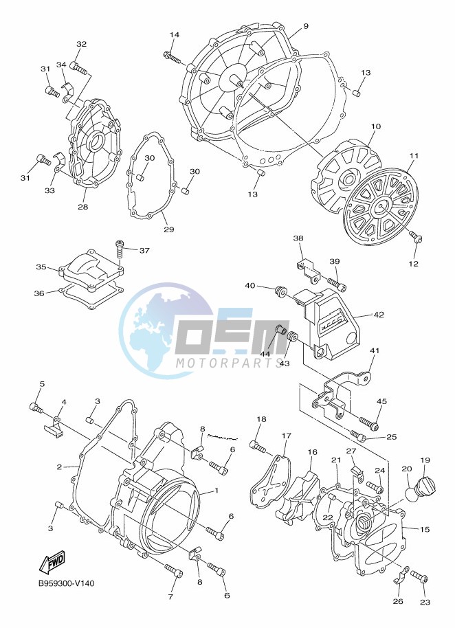 CRANKCASE COVER 1