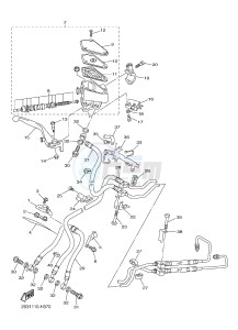 VMX17 VMAX17 1700 (2CE9 2CEA 2CEB) drawing FRONT MASTER CYLINDER