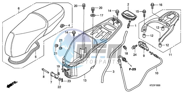 SEAT/LUGGAGE BOX