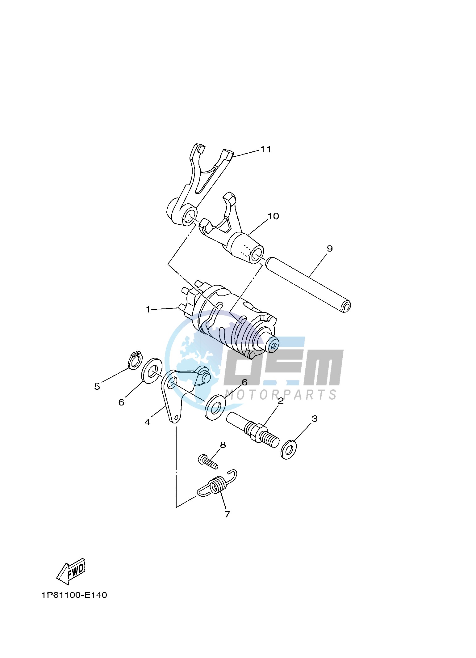 SHIFT CAM & FORK