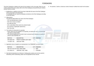 YZF320-A YZF-R3 (B2X8) drawing Infopage-3