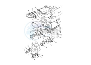 YFM RR RAPTOR 660 drawing INTAKE