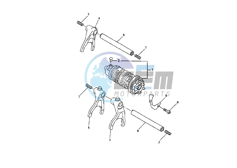 SHIFT CAM-FORK