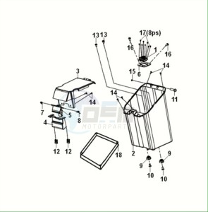 E-XPRO (EH4LW2-EU) (M0) drawing BATTERY CASE