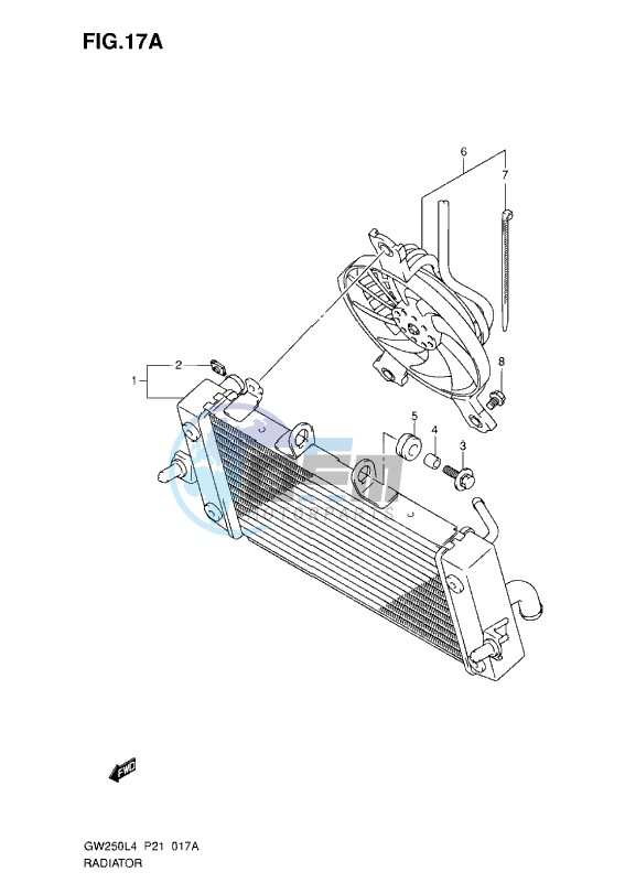 RADIATOR (FROM LC6DC111101106836)