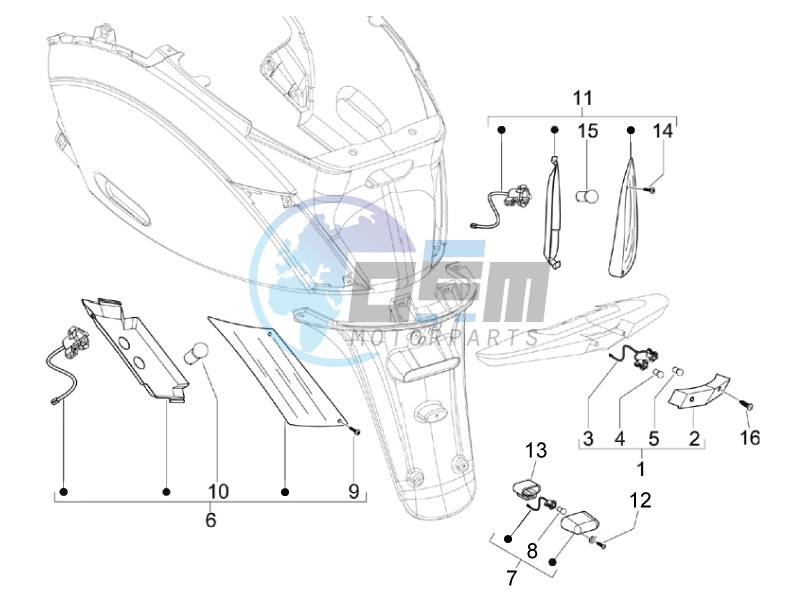 Tail light - Turn signal lamps