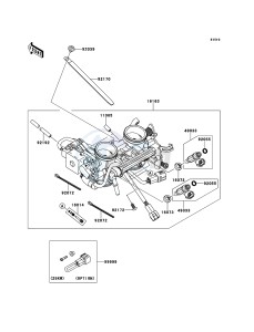 ER-6n ER650A8F GB XX (EU ME A(FRICA) drawing Throttle