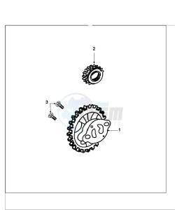 FIGHT 4 50 4T DARKSIDE drawing OIL PUMP