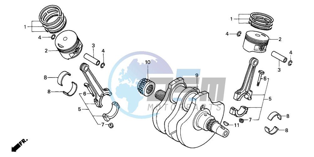 CRANKSHAFT/PISTON