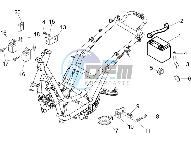 Remote control switches - Battery - Horn