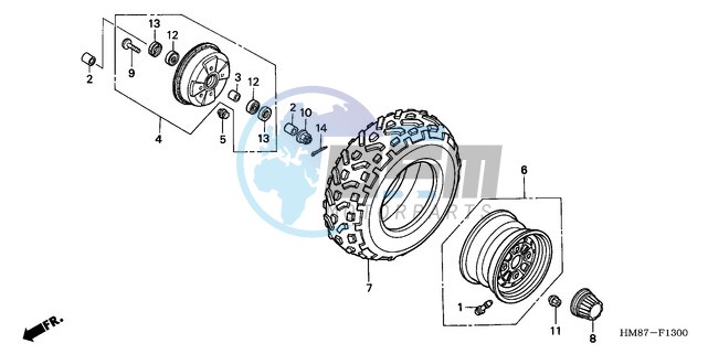 FRONT WHEEL