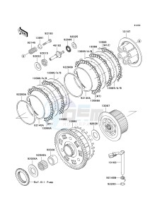 ZX 1200 A [NINJA ZX-12R] (A2) [NINJA ZX-12R] drawing CLUTCH