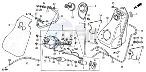 FJS600A SILVER WING drawing FUEL TANK