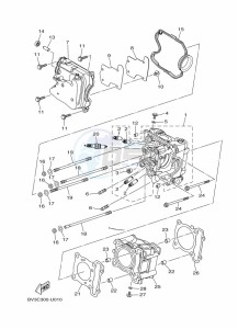 CZD300D-A XMAX 300 (BGS3) drawing STEERING