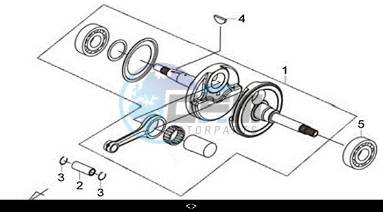 CRANK SHAFT COMP