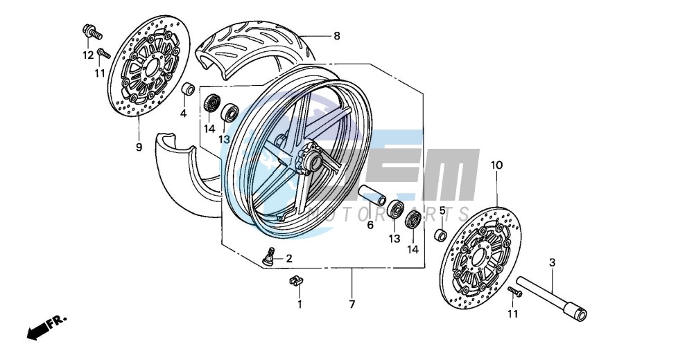 FRONT WHEEL