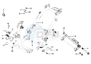 MIO - 50 cc drawing FRAME