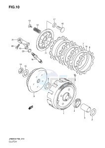 JR80 (P28) drawing CLUTCH