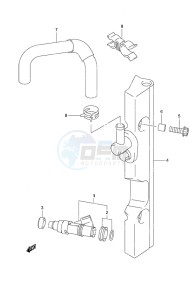 DF 40A drawing Fuel Injector