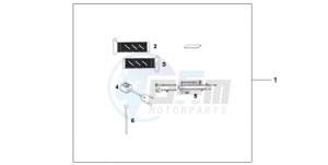 VFR800A9 ED / ABS MME TWO drawing GRIP HEATER(12A)