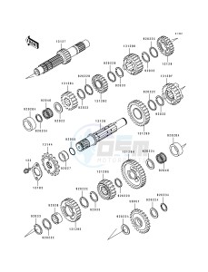 KL 650 B [TENGAI] (B2-B3) [TENGAI] drawing TRANSMISSION