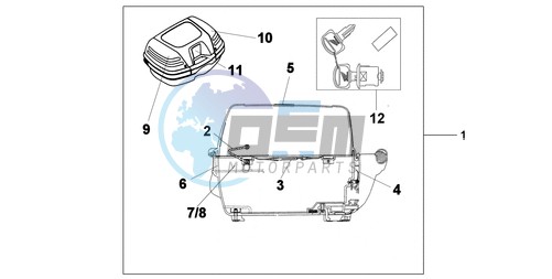 TOP BOX 45L