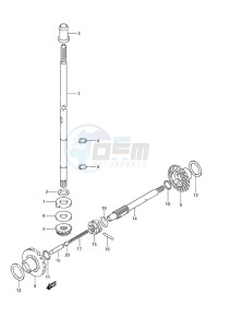 DF 4 drawing Drive Shaft