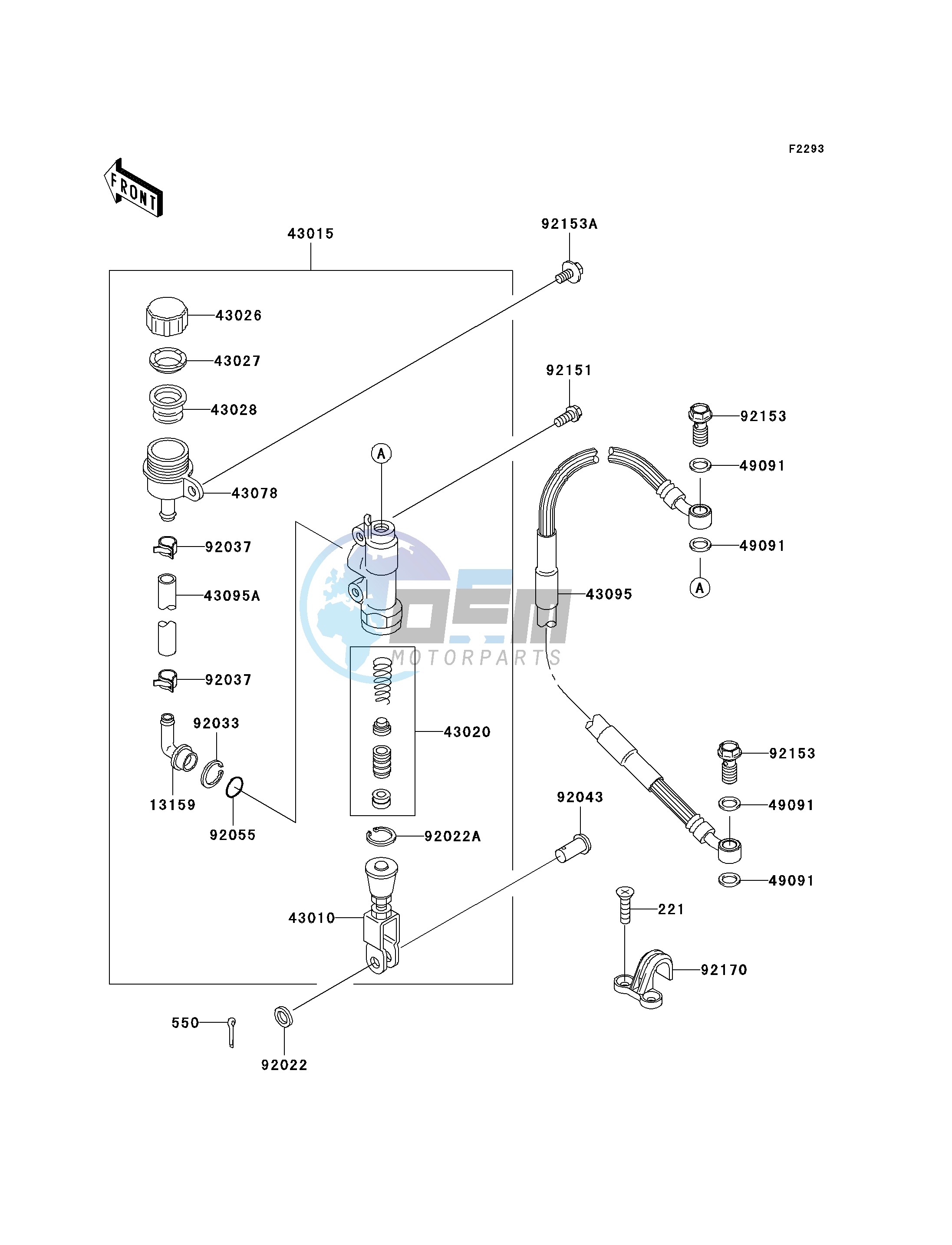 REAR MASTER CYLINDER