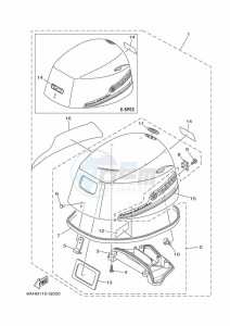 F15CES drawing FAIRING-UPPER