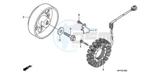 CB1300SA9 Europe Direct - (ED / ABS BCT MME TWO TY2) drawing GENERATOR