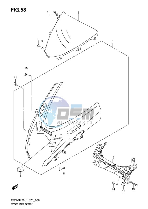 COWLING BODY L1