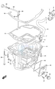 DF 150 drawing Oil Pan