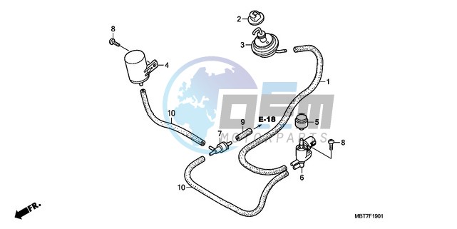 BYPASS CONTROL SOLENOID VALVE