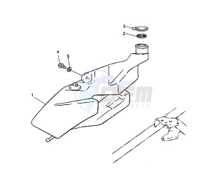 CS JOG R 50 drawing OIL TANK