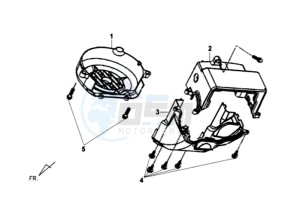 SYMPHONY SR50 drawing SHROUD ASSY