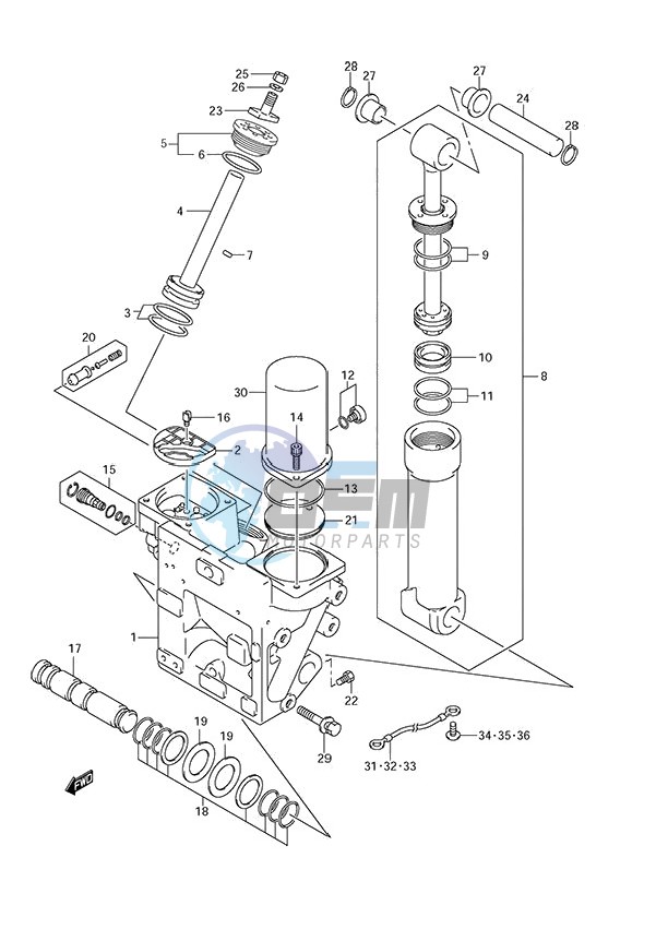 Trim Cylinder