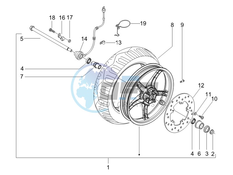 Front wheel