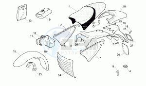 Moto 6.5 650 drawing Body