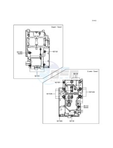 NINJA_300 EX300AFF XX (EU ME A(FRICA) drawing Crankcase Bolt Pattern