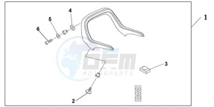 GL18009 Korea - (KO / AB) drawing SPOILER ACCENT TR