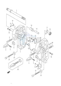 DF 9.9 drawing Clamp Bracket