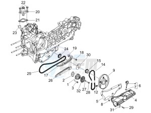 Nexus 250 SP e3 drawing Oil pump